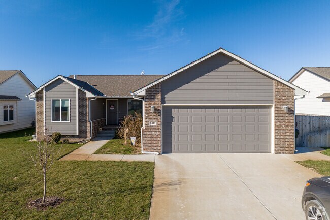 Red brick siding is a popular feature among Halstead homes.
