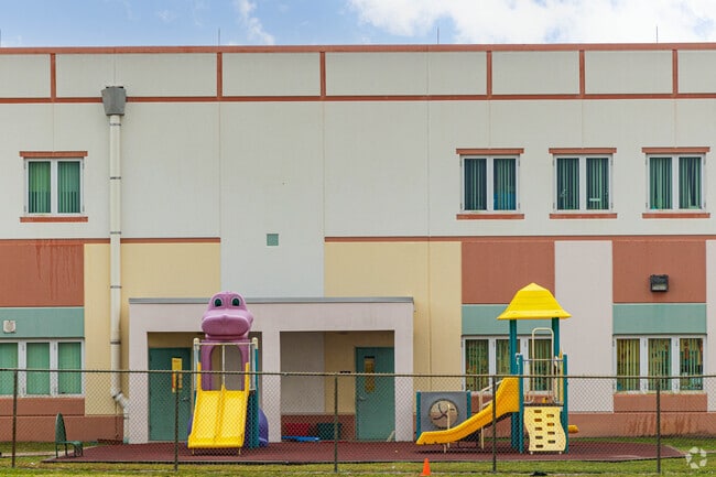 The playground at Pleasant City elementary.