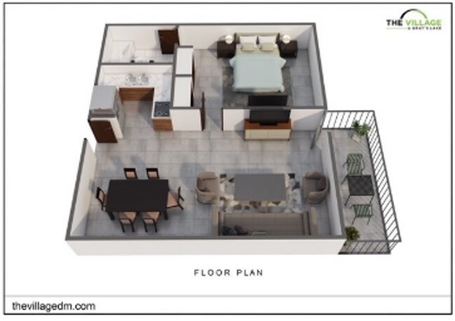 The Village at Gray's Lake Apartments - Des Moines, Des Moines, IA 50321 - photo 2