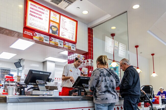 A delicious In-N-Out Burger is near Cowell Terrace in Concord.
