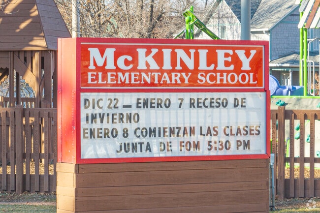 McKinley Elementary School has a diverse student base from the Elgin community.