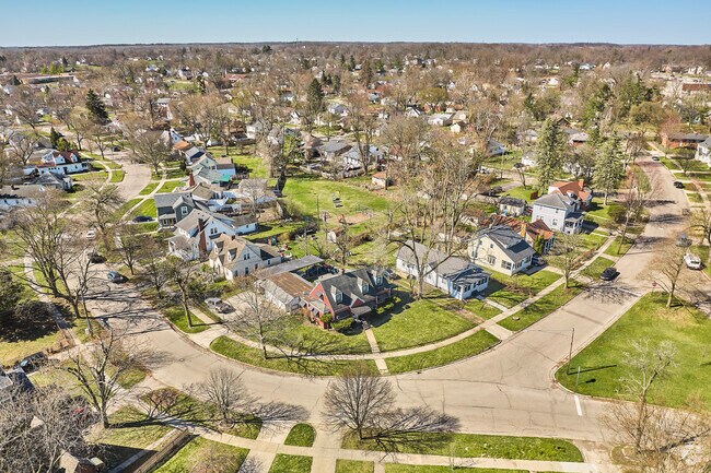 Nestled at the center homes on Ainsworth and Middle is local park Carrie Mattingly Tot Lot.