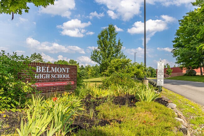 Students in Belmont attend Belmont High School which is highly rated.