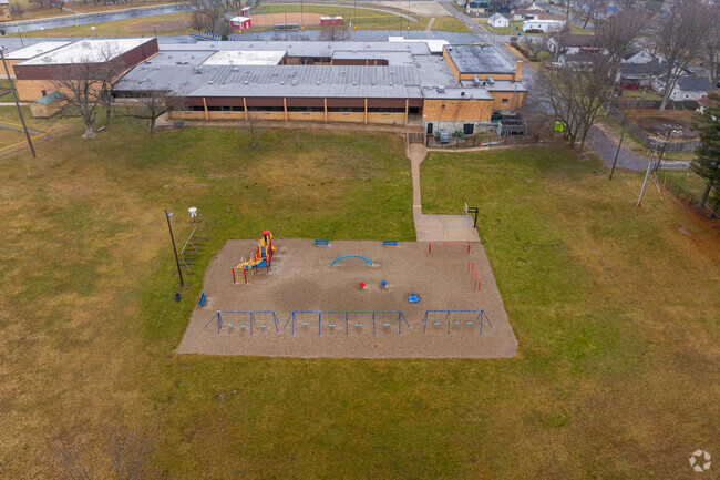 South Whitley Elementary School has two play areas for students to enjoy.