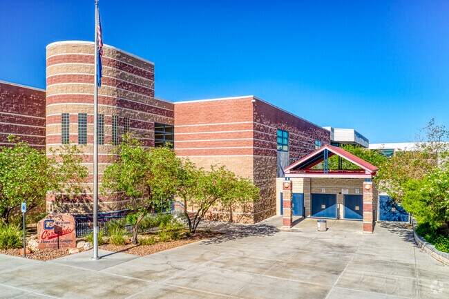 Coronado High School serves students from ninth through twelfth grade.