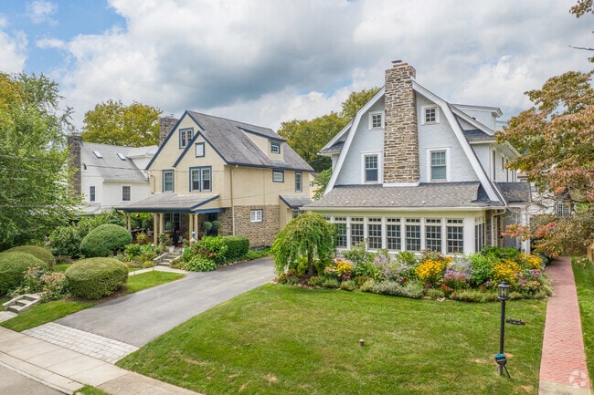 The mix of historic architectural styles makes Narberth an unique place to call home.