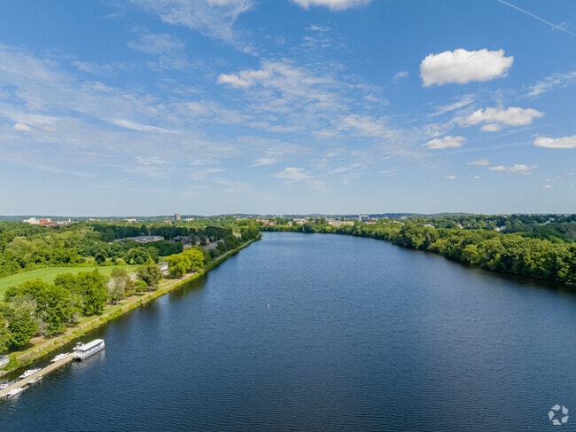 The Merrimack River flows through the town of Lowell, providing plenty of recreational options.
