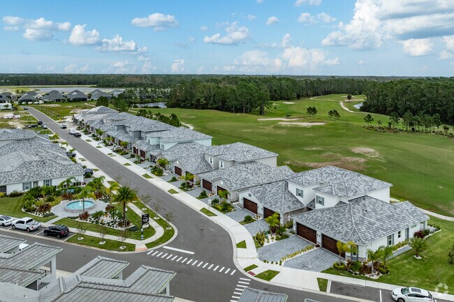 Some parts of Venetian Bay are located along the fairways of The Club at Venetian Bay.