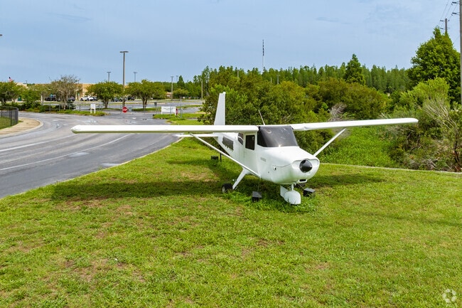 Students can get a pilots license at Sunlake High School with the Aeronautics Magnet program.