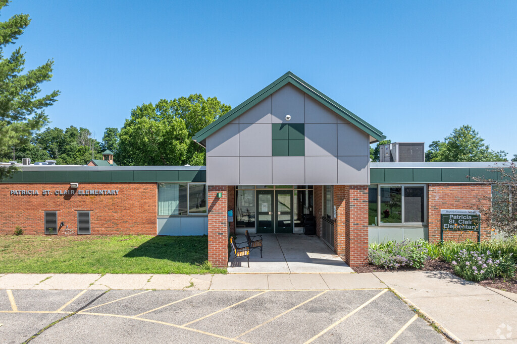 Patricia St. Clair Elementary School is located in Hesperia, Michigan.