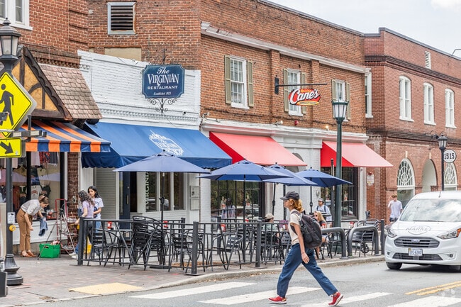 Downtown Jefferson Park Avenue is alive with vibrant energy and dynamic activity.