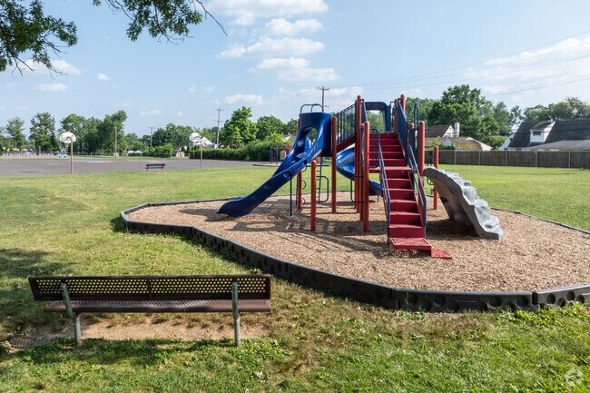 Albert Schweitzer Elementary School has a large playground area for recess.