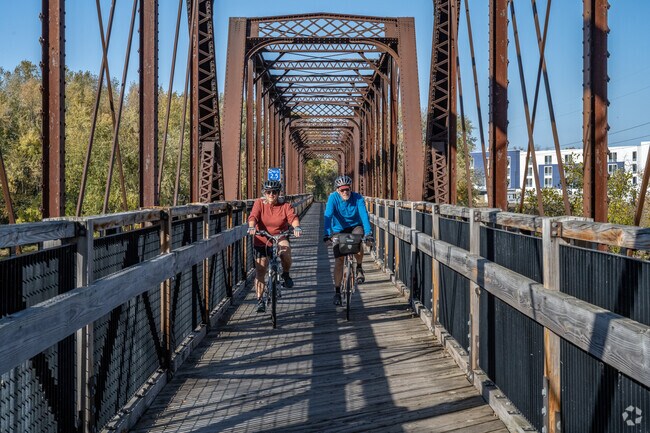 Mount Washington residents utilize the nearby Chippewa River State Trail.