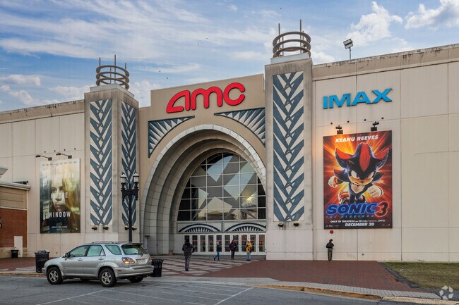 Enjoy a great flick at the Imax Amc Theaters near Collington Station.