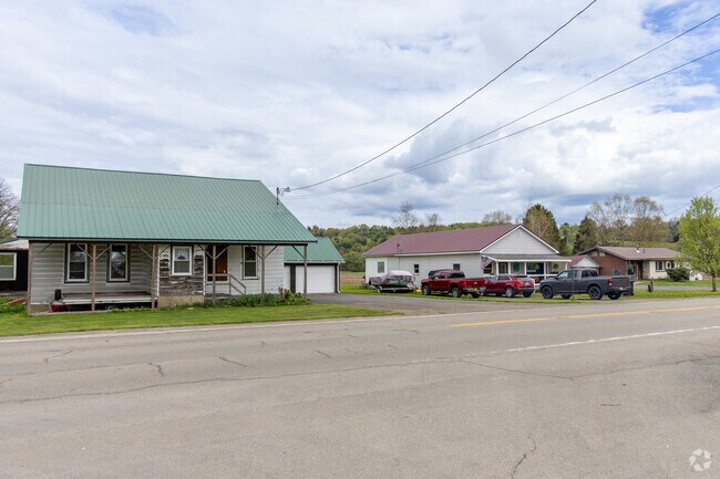 Farm inspired ranch homes are a typical style outside of downtown Ellington.
