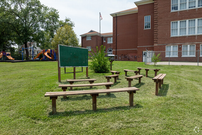 Central Elementary School has a large outdoor classroom for it's students.
