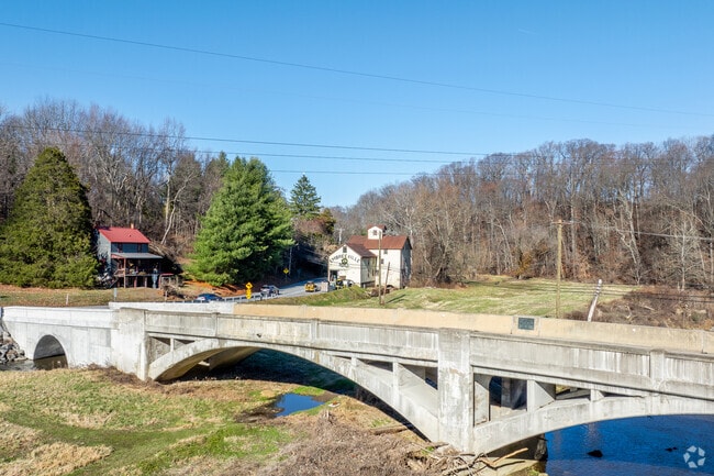 The historic Embreeville Mill stands at the middle of the Newlin community.