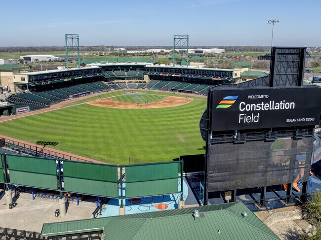 Constellation Field stands as a cultural landmark, representing Sugarlands passion for sports.
