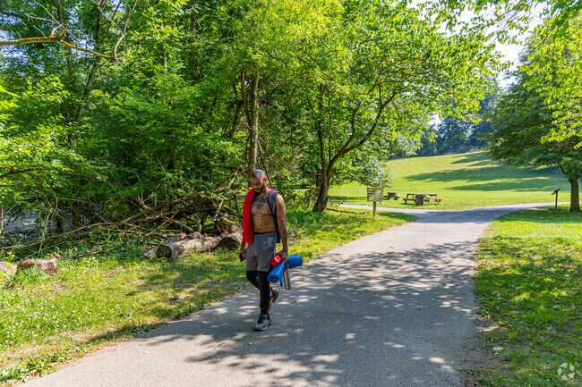 Rosemont is situated around Gwynns Falls/Leakin Park and offers locals an escape from the city.