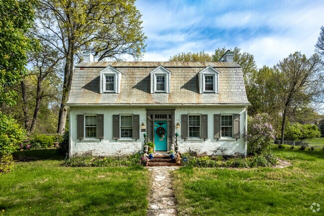 Walnut Creek has some modest homes set back in a natural nature setting.