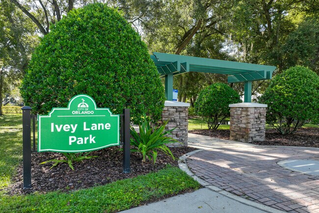 Ivey Lane Park is located on Silverton Street in Malibu Groves.
