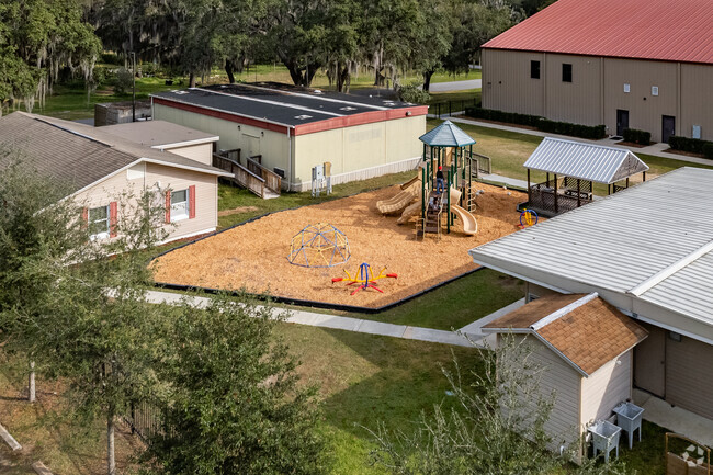 Lids love to play on the playground at  Astatula Christian School in Lake County.