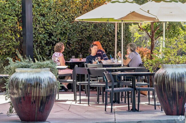 You can always find a shady place to dine in Chico.