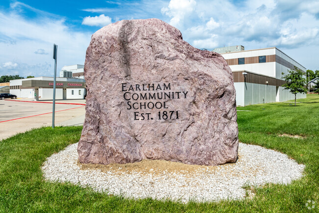 The original Earlham School was founded in 1871.