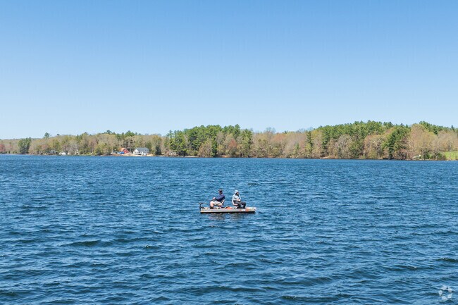 Crystal Pond Park in Eastford is a favorite for fishing and boating.