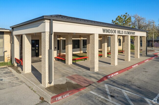 The Windsor Hills Elementary School serves all kids K-5 living nearby.