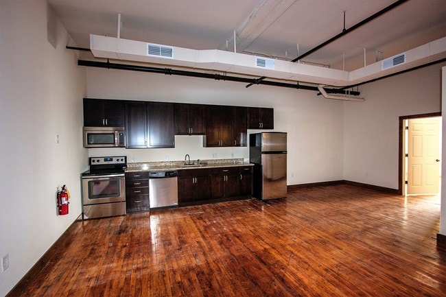 Kitchen with Stainless Steel Appliances and Granite Countertops
