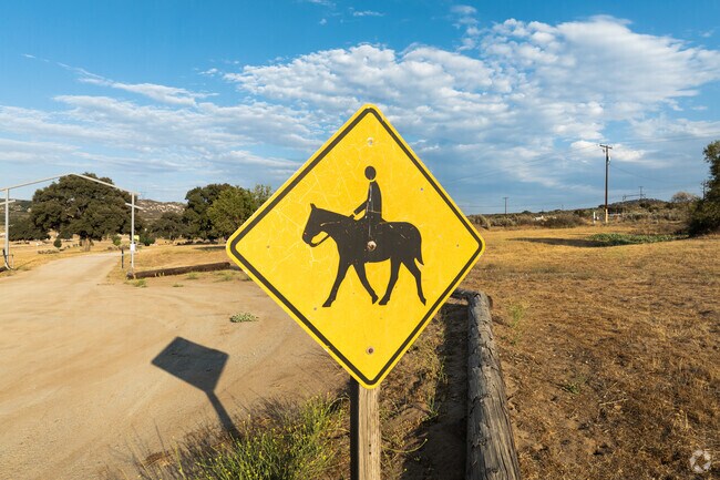 Equestrian facilities can be found in the Campo community.