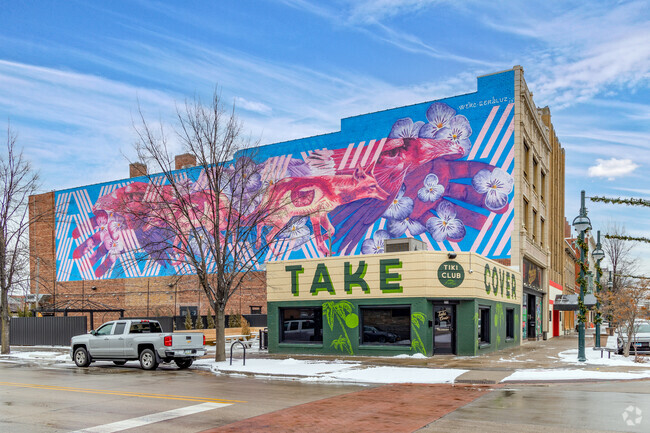 Moline has been decorated with beautiful murals and artwork throughout the years.