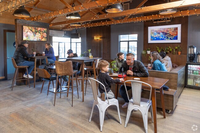 Lafayette Public House in downtown has a cozy, intimate interior serving delicious nibbles.