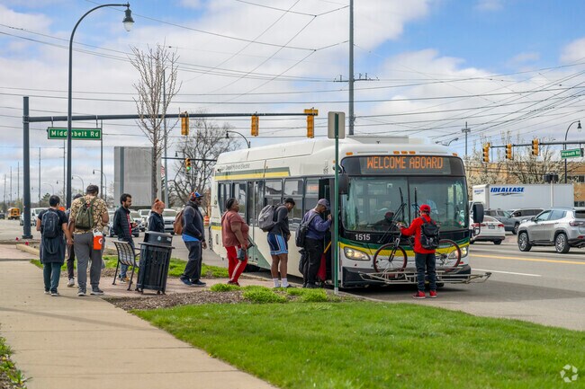 The Ride bus service is available in and around Clements Circle.