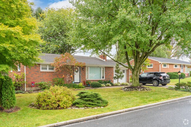 Cozy brick ranch homes attract many simple-living families in South Lebanon.