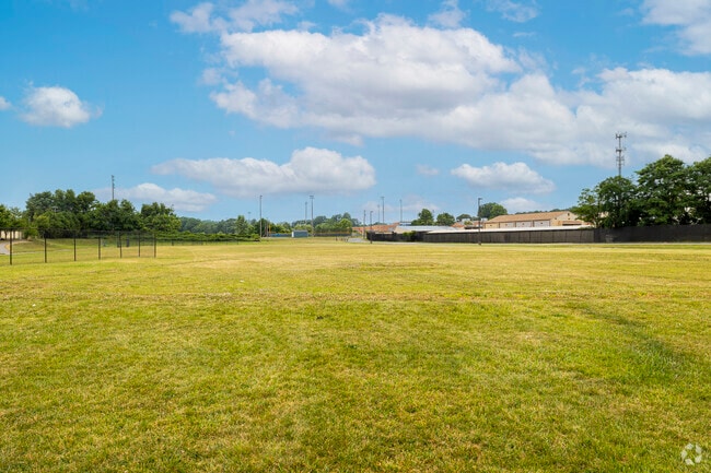 Frost Middle School in Fairfax has athletic fields for students.