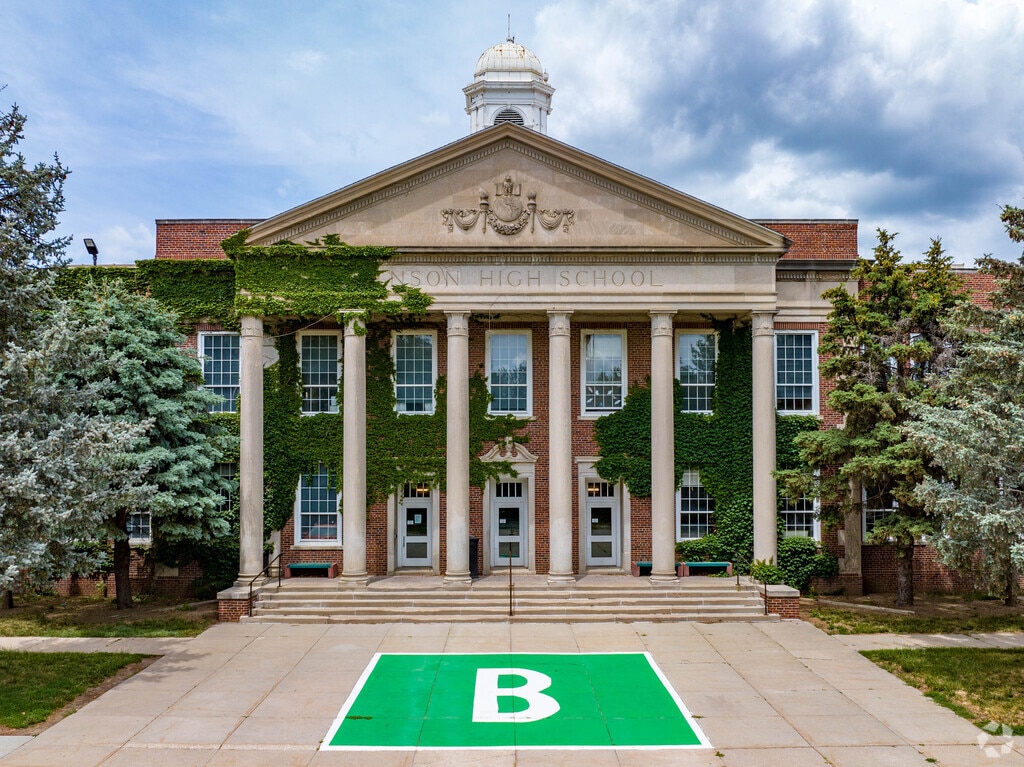 Benson High School is located just to the east of downtown Benson.