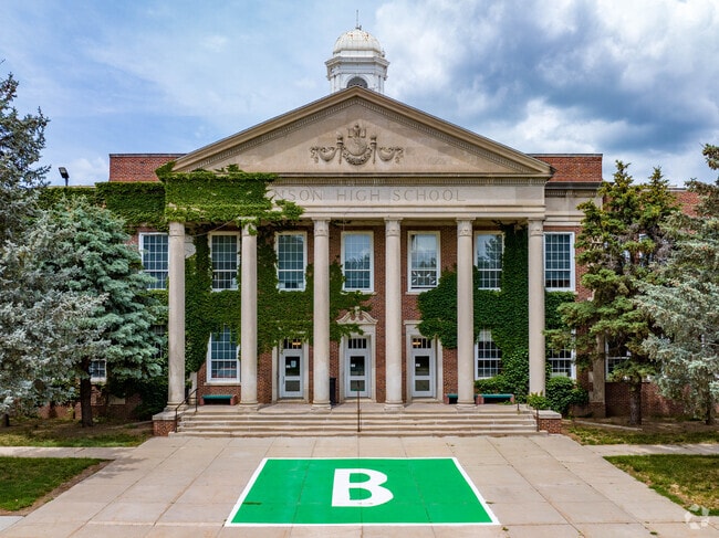 Benson High School is located just to the east of downtown Benson.