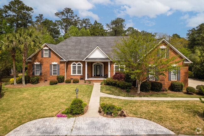 Brick homes have enduring beauty ,such as this home in Forest Acres, SC.