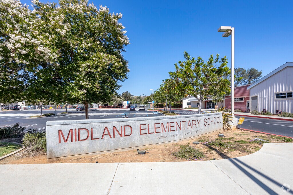 The Midland Elementary School Monument in Poway, CA.