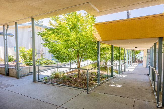 Hall middle school offers a collaborative learning environment for its students.