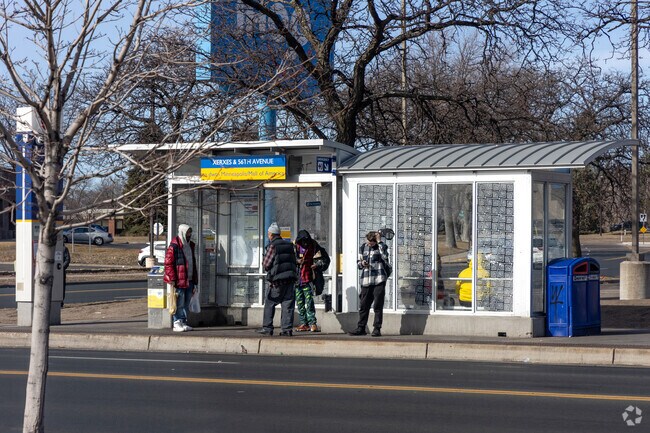 Metro Transit serves the Shingle Creek neighborhood with bus transportation.