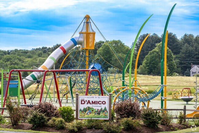 Kids in Sheldonville enjoy Jane D'Amico Playground.