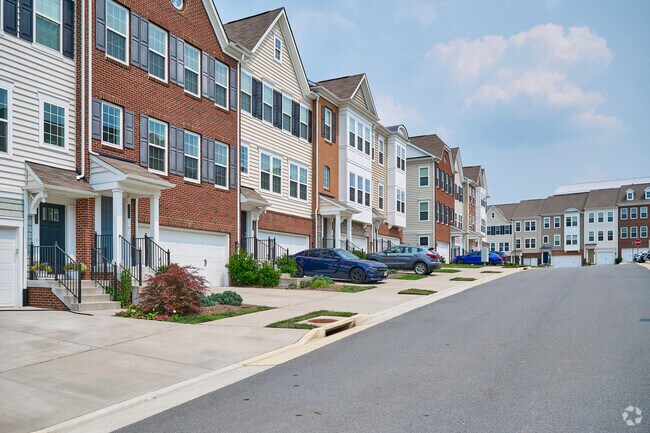 Modern Townhomes are throughout University Center.