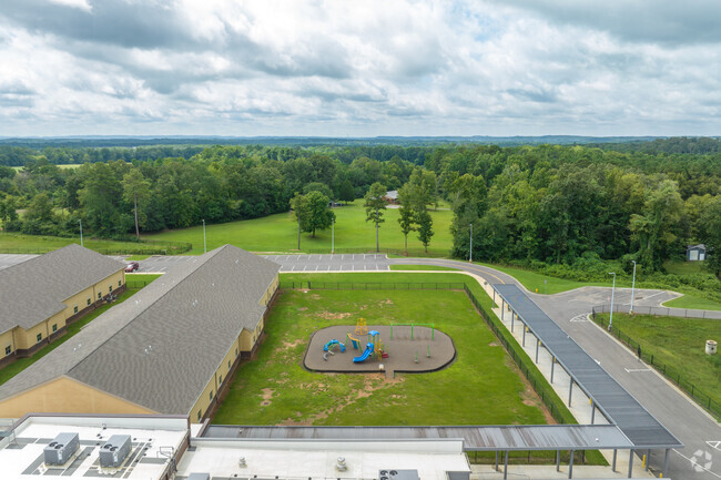 Warrior Elementary School has plenty of green space.