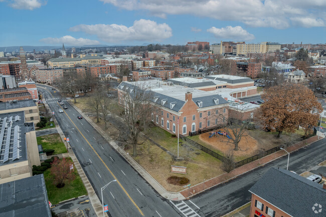 Milton Bradley School in Downtown Springfield, MA.