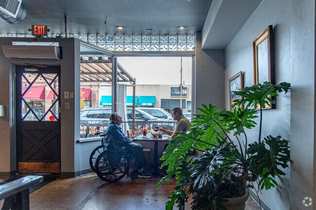 Meet a friend for a drink in nearby Bloomfield.