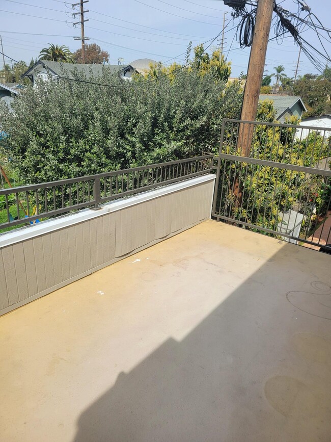 Private balcony