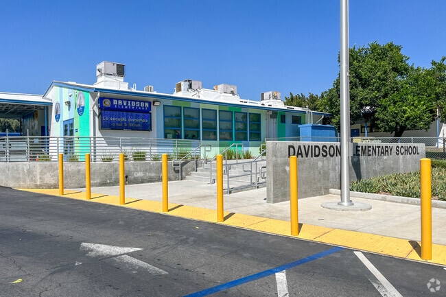 The Davidson Elementary School challenges and encourages children to learn.